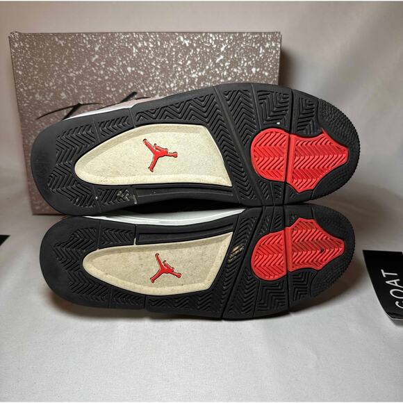 Size 8 - Nike Air Jordan 4 Retro Taupe Haze Men's Shoes Ships Now - Picture 6 of 10